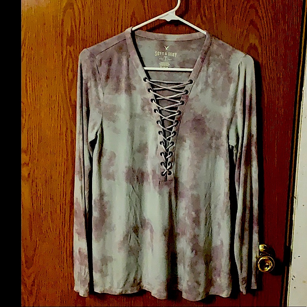 American Eagle Soft & Sexy Tye dye shirt-NWOT